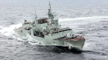 O fregată canadiană se va alătura forţelor NATO din Mediterana în contextul crizei din Ucraina