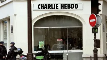 Primele imagini din redacția Charlie Hebdo după atentat (FOTO)