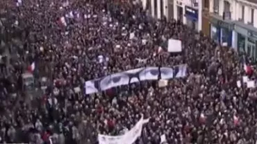 Manifestații în mai multe orașe din lume, în memoria victimelor atacurilor teroriste din Franța