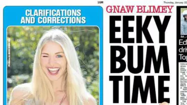 Pe pagina 3 din The Sun a apărut o femeie topless, în ciuda informațiilor că ziarul renunță la aceste fotografii