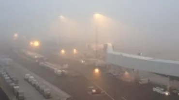 ANM: Atenționări cod galben de ceață și vizibilitate scăzută pentru 13 județe