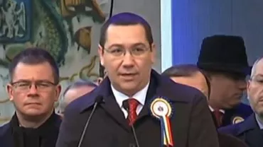 Victor Ponta, huiduit la Iași: Recunoașterea zilei de 24 ianuarie ca sărbătoare națională e doar una din reparațiile morale pe care Moldova le merită