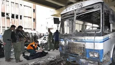 Siria: Șapte persoane au murit și alte 20 au fost rănite după ce un autobuz a explodat la Damasc