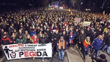 Manifestaţie a mişcării antiislam Pegida la Viena