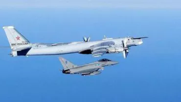 Un bombardier rus cu o rachetă nucleară la bord a fost interceptat deasupra Canalului Mânecii