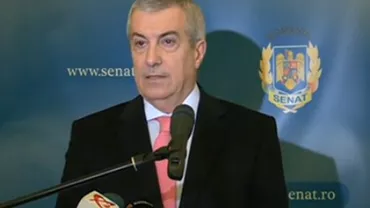 Călin Popescu Tăriceanu: Președintele Klaus Iohannis va veni în plenul comun al Parlamentului, luni, la ora 16:00 (VIDEO)