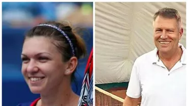 Klaus Iohannis, așteptat de Simona Halep la meciul din Fed Cup: Sper să se bucure de noi