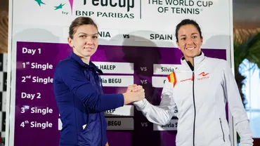 Tragerea la sorți a meciurilor din Fed Cup. Simona Halep, în primul meci: „E mai bine că intru prima pe teren”