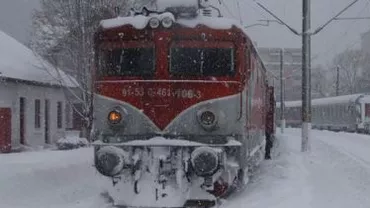 CFR Călători: 20 trenuri au fost anulate din cauza condițiilor meteo nefavorabile