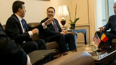 Chuck Hagel s-a întâlnit cu Victor Ponta la Pentagon (FOTO)