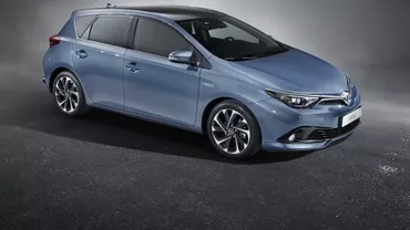 Toyota prezinta la Geneva o versiune restilizată a modelului Auris