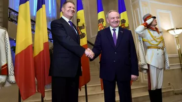 Klaus Iohannis, la Chișinău: Ați impresionat Europa. România e alături de voi