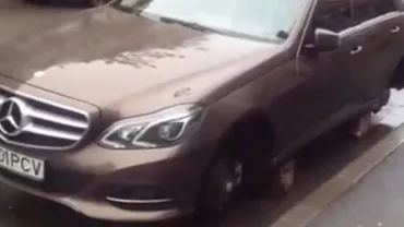 Directorul DGASPC Mehedinți, lăsat fără roțile de la autoturism (VIDEO)