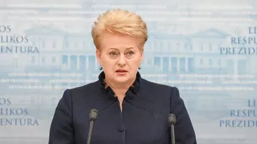 Președinta Lituaniei: Țara se confruntă cu o amenințare reală din partea Rusiei. Este "deja atacată"