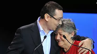 Mama premierului Ponta: Lovind în mamă, loveşti şi în fiu, lovind în soră, loveşti şi în frate