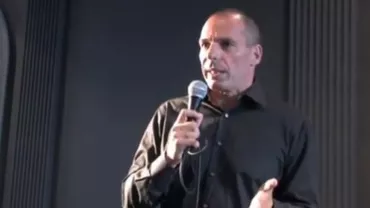 Ministrul grec al Finanţelor, gest obscen la adresa puterii economice europene (VIDEO)