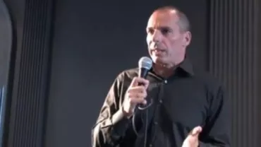 Clipul în care ministrul grec de Finanțe apare făcând un gest obscen, un trucaj: "Cine falsifică lucruri de genul ăsta?" (VIDEO)