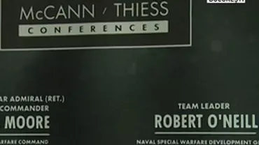 Românii vor putea lua lecții de leadership de la doi dintre cei mai titraţi soldați americani: McCann/Thiess Conferences îi aduce la București pe Robert O`Neill și Scott Moore