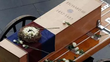 Richard al III-lea a fost înmormântat la Catedrala Leicester, după 500 de ani de când a fost ucis în luptă