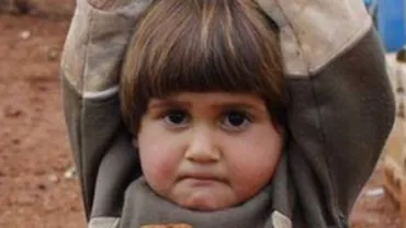 Osman Sağirli, fotograful care "a rupt inima internetului" cu poza fetiței din Siria: Am folosit un teleobiectiv și fetița a crezut că este o armă
