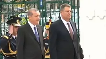 Președintele Turciei, Recep Tayyip Erdogan, face o vizită oficială în România (VIDEO)