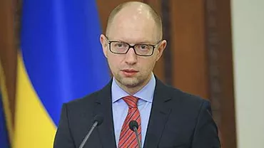 Ucraina: Premierul Arseni Iaţeniuk pledează pentru un "format Kiev" în negocierile pentru rezolvarea crizei din estul țării