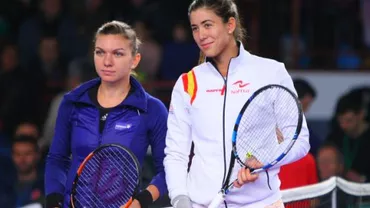 Tenis: Simona Halep s-a calificat în sferurile de finală de la Stuttgart după ce a învins-o pe iberica Muguruza