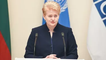 Președinta Lituaniei: Republica Moldova poate să contracareze presiunile Rusiei dacă are stabilitate economică și respectă statul de drept (VIDEO)