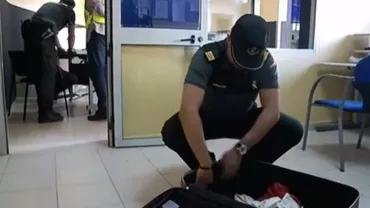 Copil de opt ani, găsit într-o valiză la un punct de trecere a frontierei dintre Maroc și Spania (VIDEO)