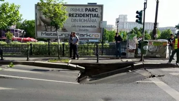 București: Traficul este deviat pe Splaiul Independenței din cauza surpării carosabilului