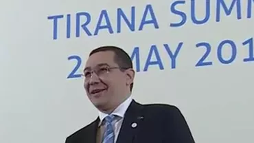 Ponta, la Summit-ul Procesului de Cooperare în Europa de Sud-Est: UE trebuie să ofere celorlalte state o dată clară de integrare, nu ţinte mişcătoare