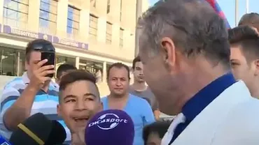 Becali a pălmuit un copil care îi cerea să nu îl dea afară pe Chipciu (VIDEO)
