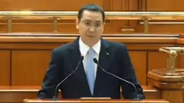 Victor Ponta: Am participat la multe moțiuni, dar până acum nu mi s-a întâmplat să particip la una care nu privește activitatea Guvernului, ci pe cea a Parlamentului (VIDEO)