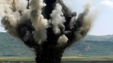 O bombă de 100 de kilograme din al doilea război mondial a fost detonată de pompierii olteni