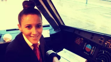 Andreea Liţescu, numită prima femeie comandant de bază în România, de Wizz Air