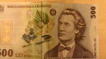 Numărul bancnotelor de 500 de lei aflate în circulaţie în afara sistemului bancar a scăzut cu 18% în ultimii șase ani