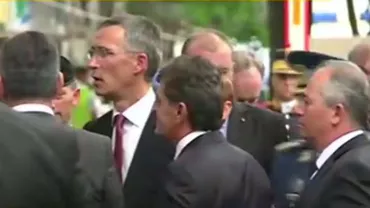 Jens Stoltenberg a vizitat unitatea NATO de integrare a forțelor din București