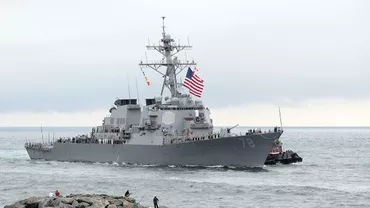 Distrugătorul american USS Porter ajunge duminică în Marea Neagră