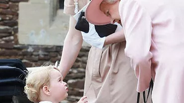 Prințul George folosește un apelativ drăgălaș pentru Regina Marii Britanii (VIDEO)