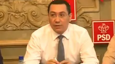 Victor Ponta: Nu mai sunt președintele PSD. Am și eliberat biroul (VIDEO)