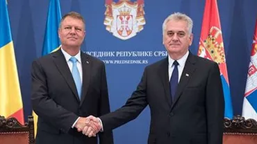 Klaus Iohannis, despre vizita din Serbia: Am reafirmat importanţa pe care România o acordă relaţiilor cu statele din Balcanii de Vest și stabilității regionale