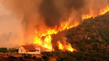 Incendii de vegetație în sudul Greciei: Aproximativ o sută de turişti, evacuaţi
