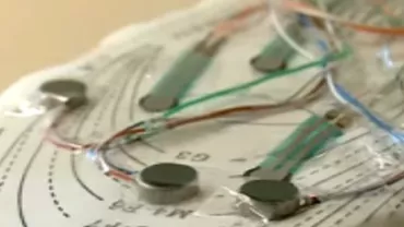 Pantofii viitorului, inventați de doi studenți din Timișoara: Fac masaj, numără paşii, îi atenţionează pe cei care nu calcă corect şi sunt controlaţi prin smartphone