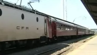 Restricții de viteză pe căile ferate din cauza caniculei (VIDEO)