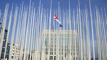 Drapelul cubanez a fost arborat la Departamentul de Stat al SUA
