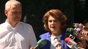 Liviu Dragnea: Vreau să o sprijin pe Rovana. Cred că are o capacitate deosebită de a reconstrui departamentele PSD (VIDEO)