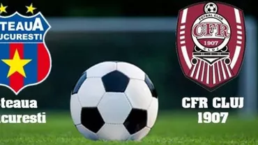 Liga I: Steaua - CFR Cluj 1-1