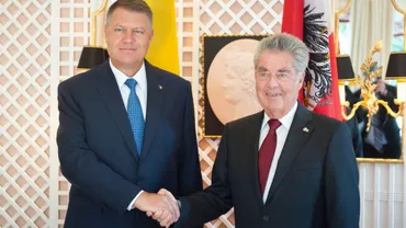 Klaus Iohannis a avut o întrevedere cu președintele Austriei, Heinz Fischer. Cei doi şefi de stat au discutat despre evoluţia relaţiilor bilaterale