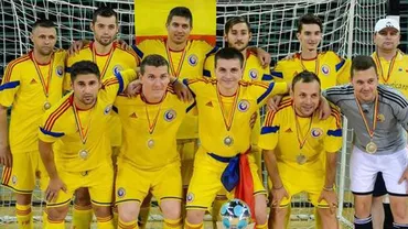 Selecționata României a câștigat Campionatul European de fotbal în sală al persoanelor cu diabet