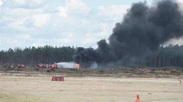 Un elicopter s-a prăbușit în timpul Jocurilor militare internaționale. Un pilot rus a murit